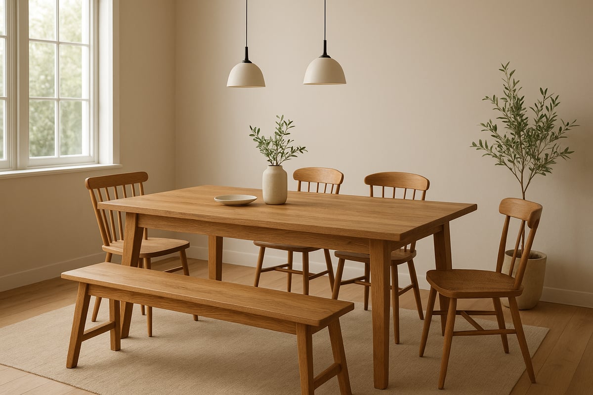 2026 Trends in Solid Hardwood Dining Sets