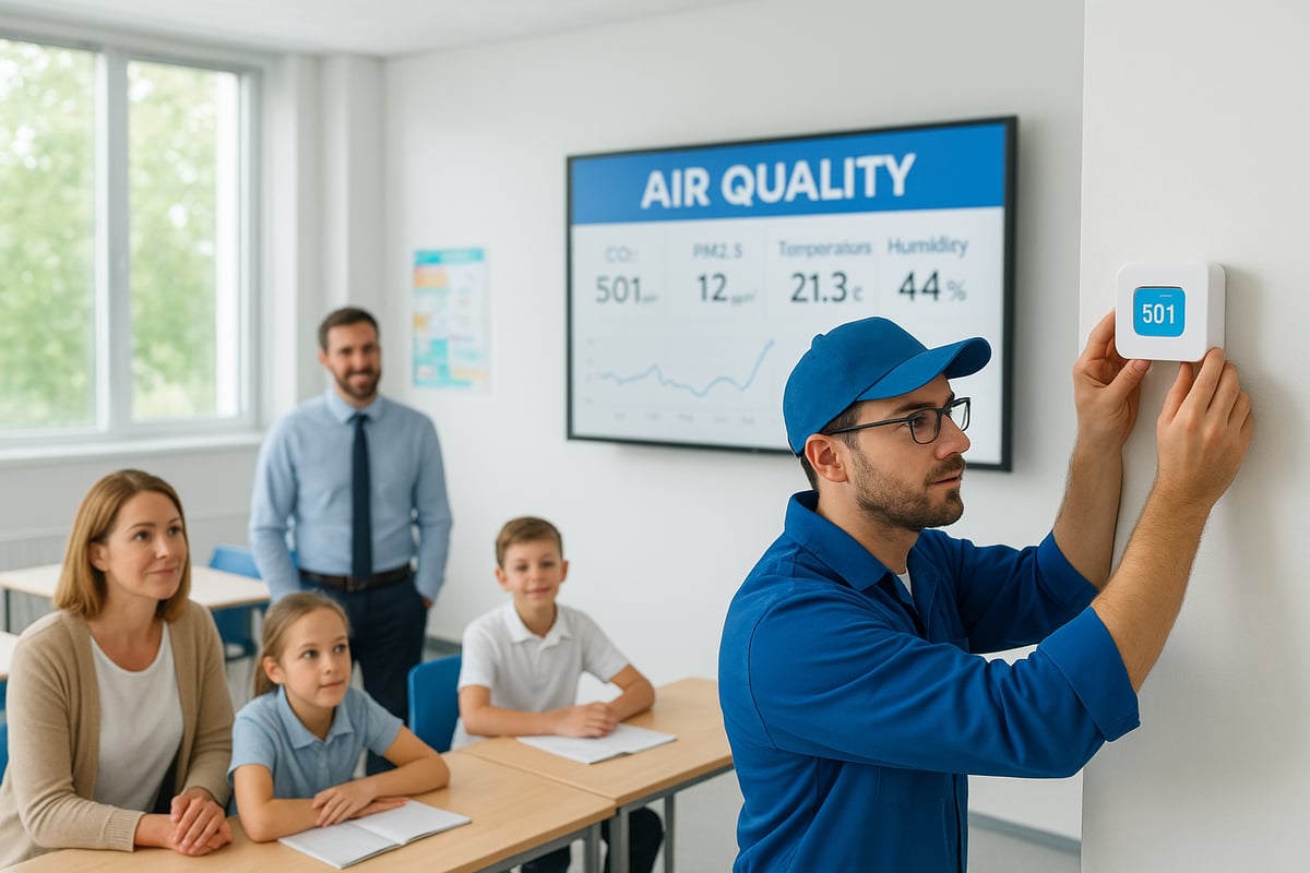 Step-by-Step Guide to Implementing Air Monitoring in Schools