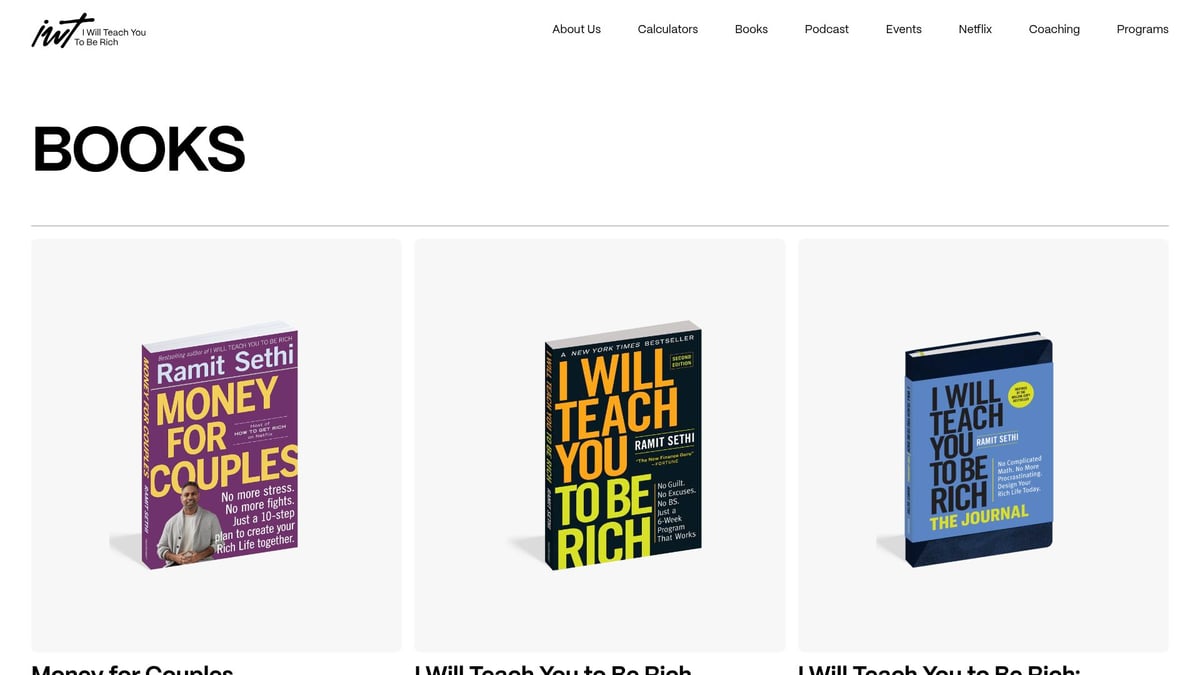 9 Essential Top Business Books Ever to Read in 2026 - I Will Teach You to Be Rich by Ramit Sethi