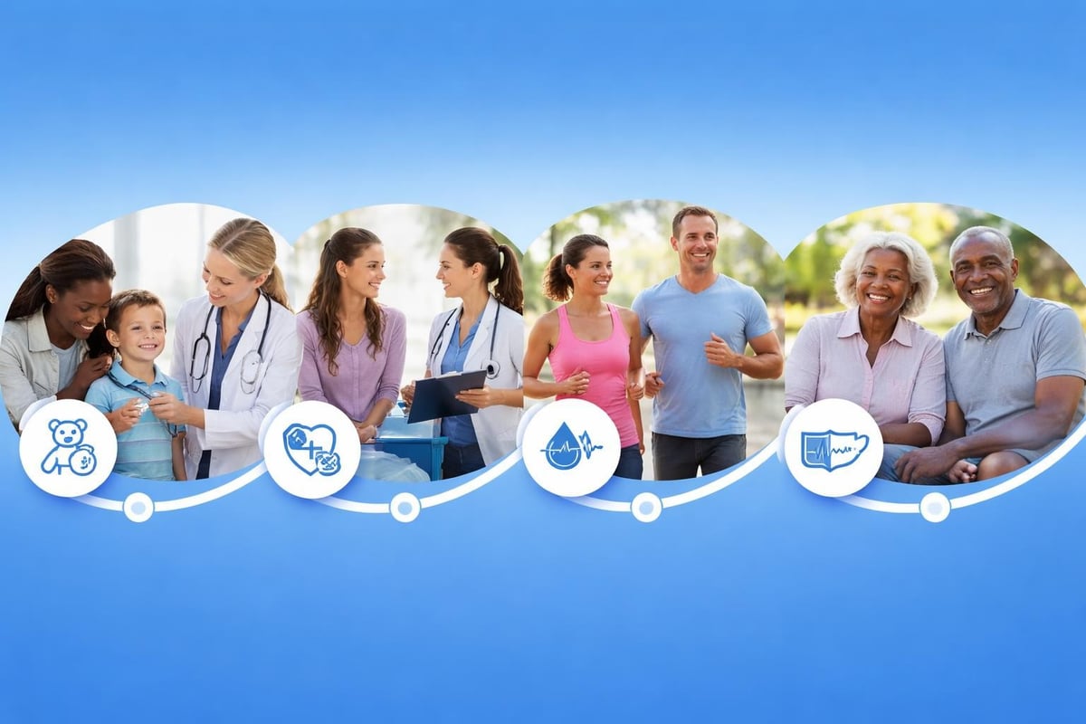 Preventive care timeline