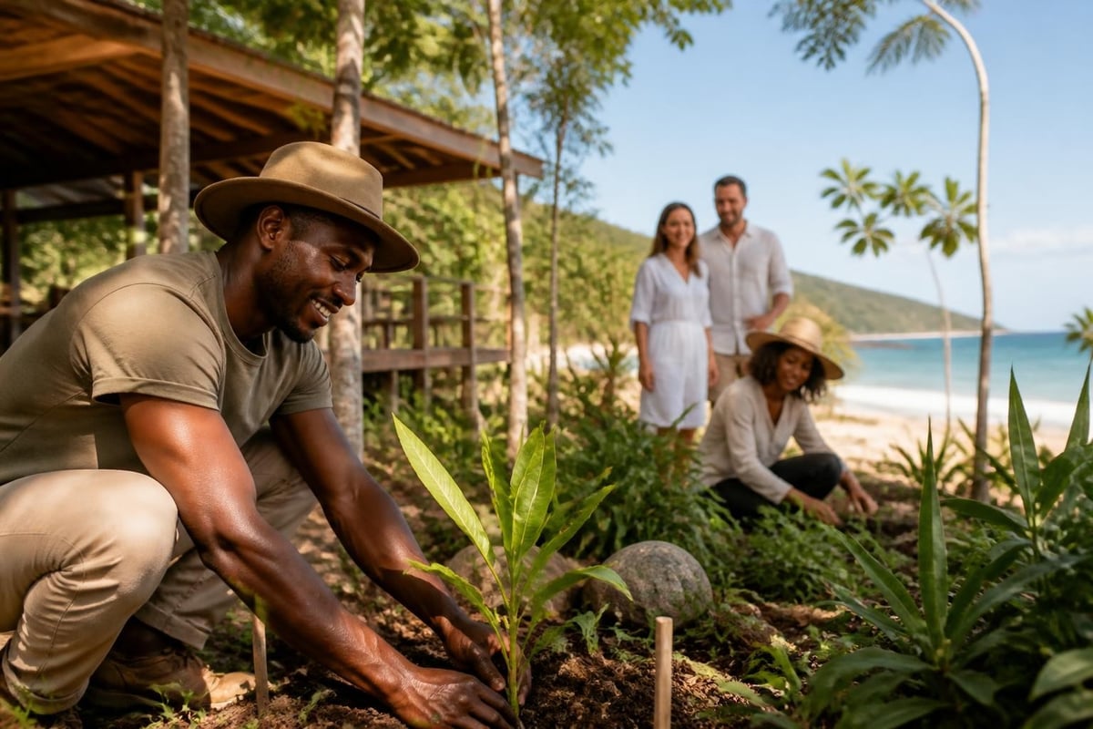 Regenerative tourism model