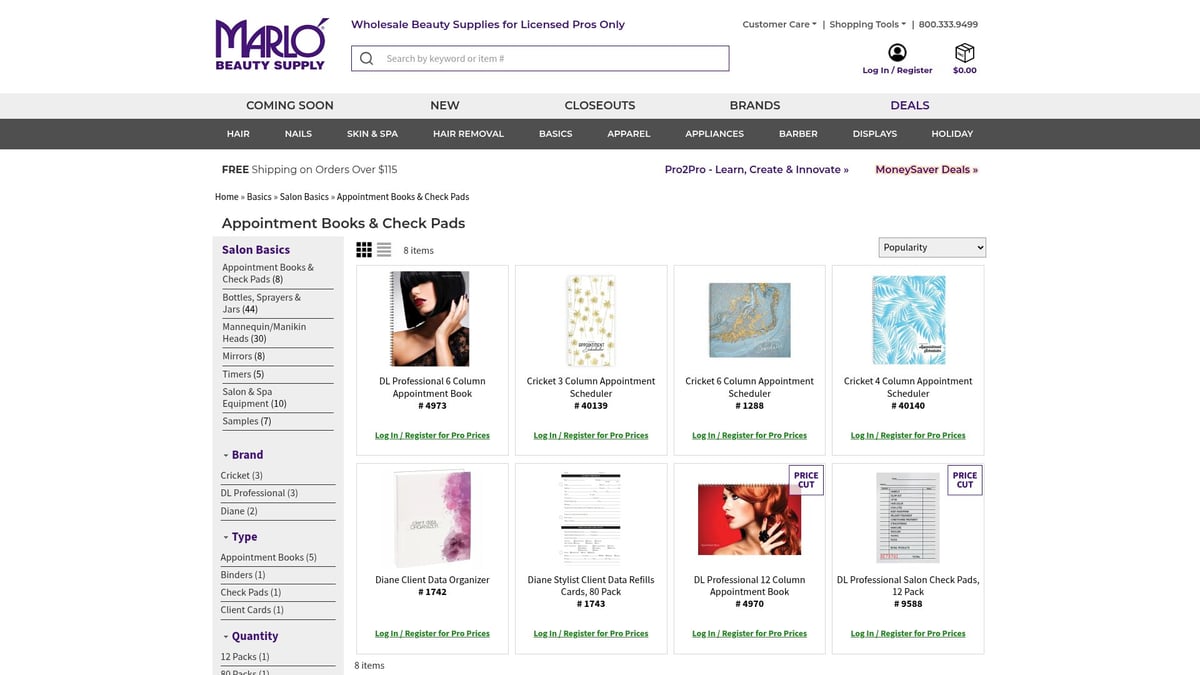 7 Best Stylist Appointment Book Picks for 2025 - Salon Appointment Book by Marlo Beauty Supply