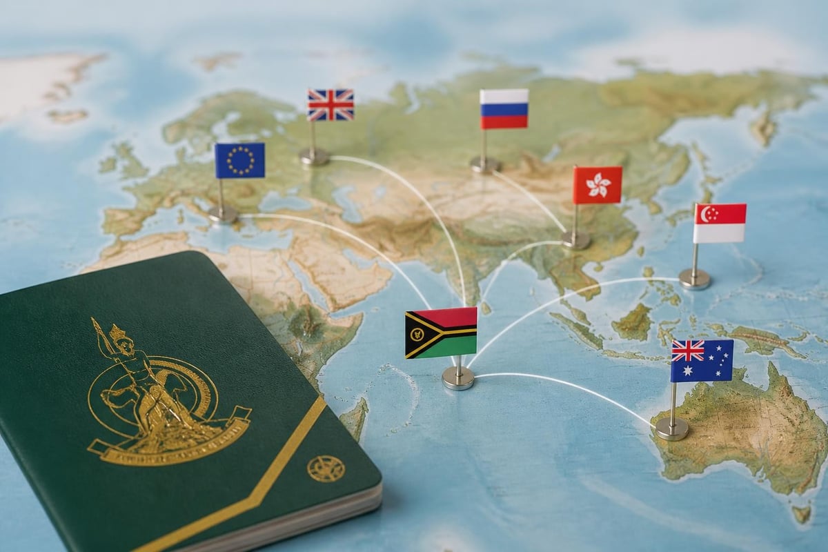 Visa-free travel destinations