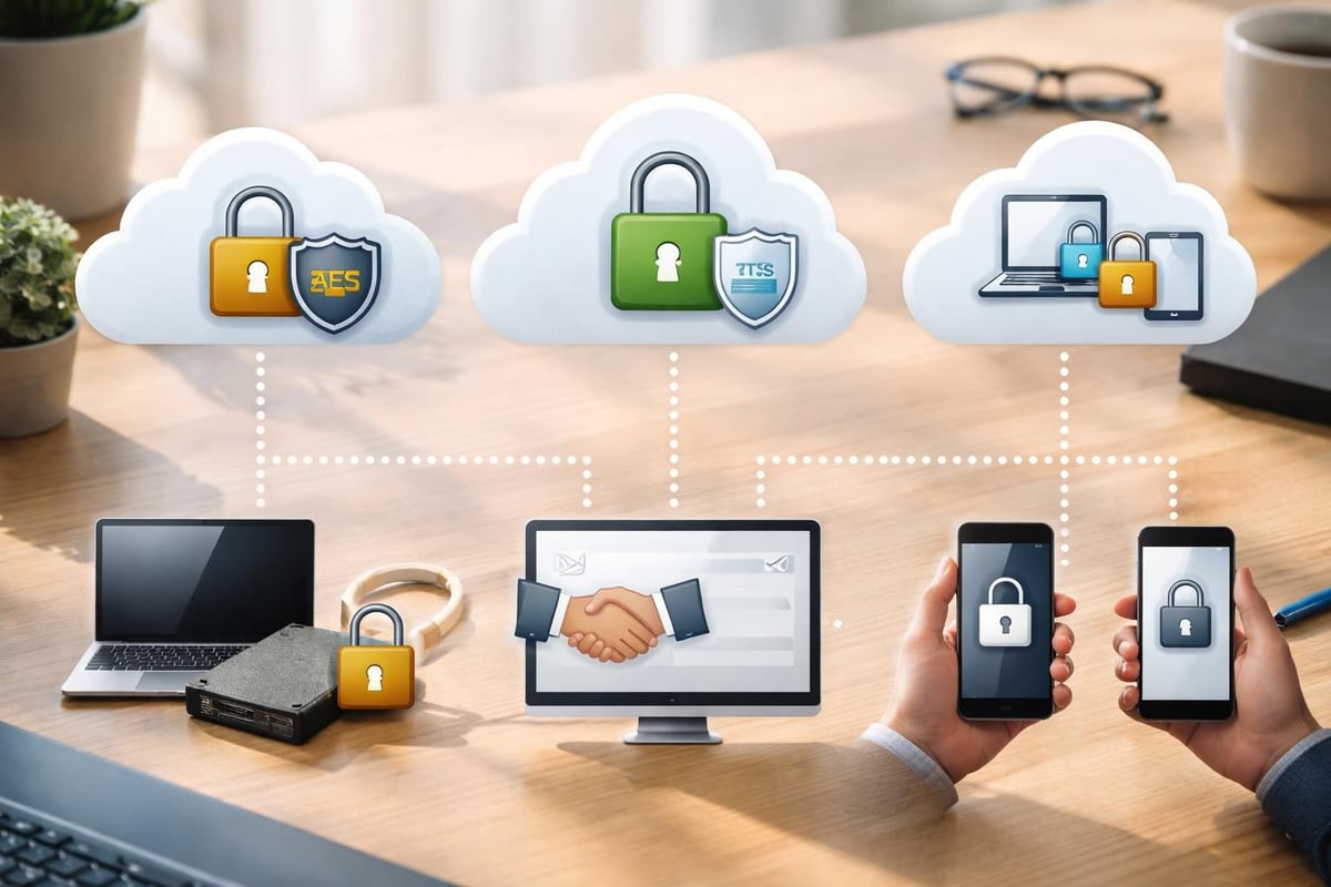 Verschlüsselungstechnologien im Vergleich
