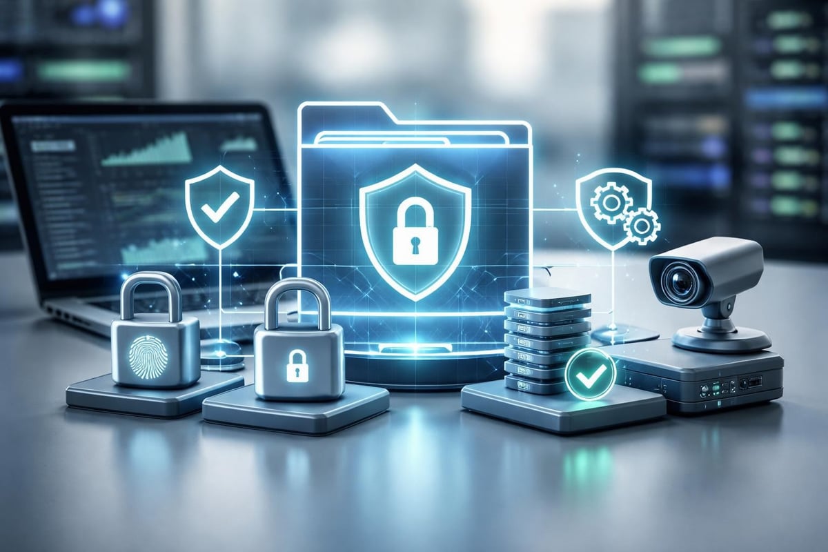 Sicherheitsarchitektur für Dateiübertragung