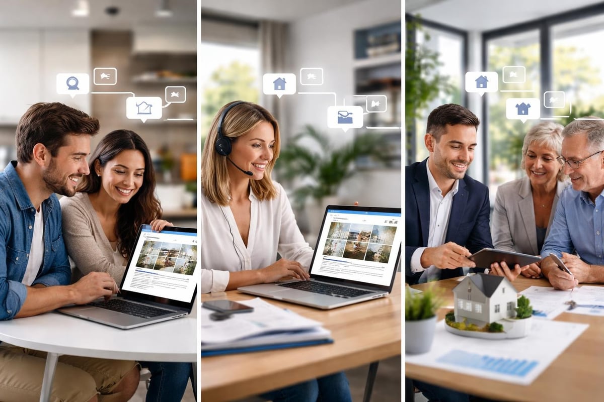 Modèles d'agences immobilières