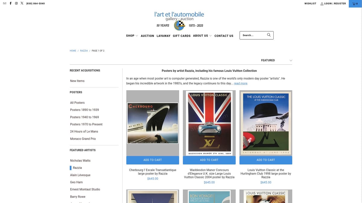 7 Stunning Vintage F1 Posters Every Racing Fan Will Love in 2026 - 1979 French Grand Prix Dijon Poster by Razzia