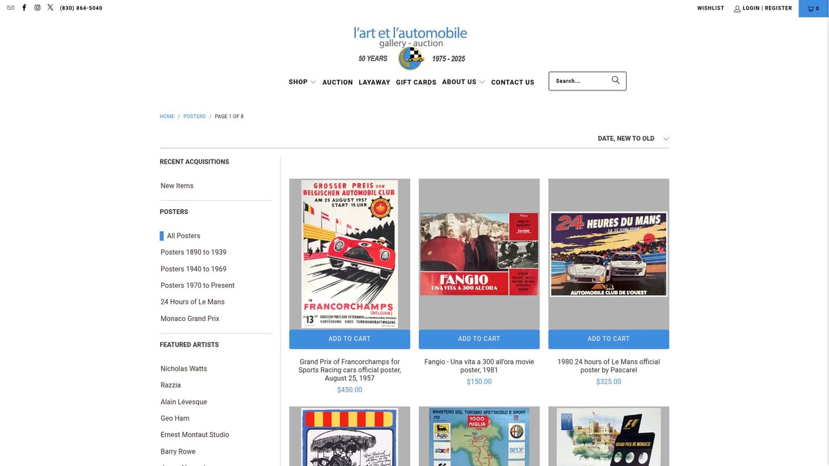 7 Stunning Vintage F1 Posters Every Racing Fan Will Love in 2026 - 1955 British Grand Prix Aintree Poster