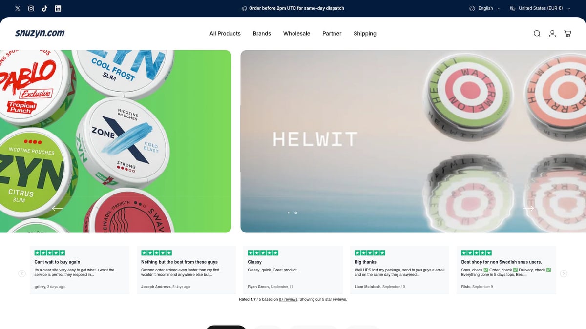 The Essential Zyn Deal Guide for Beginners (2025) - Snuzyn: A Trusted Source for Tobacco-Free Nicotine Pouches