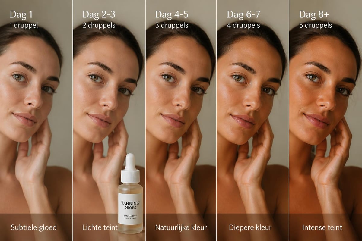 Gradual tan building process