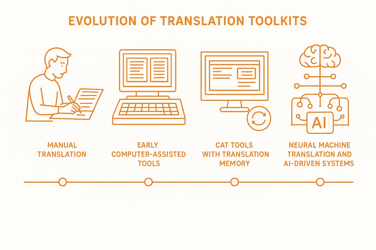 The Evolution of Translation Toolkits: From Manual to AI-Driven Solutions