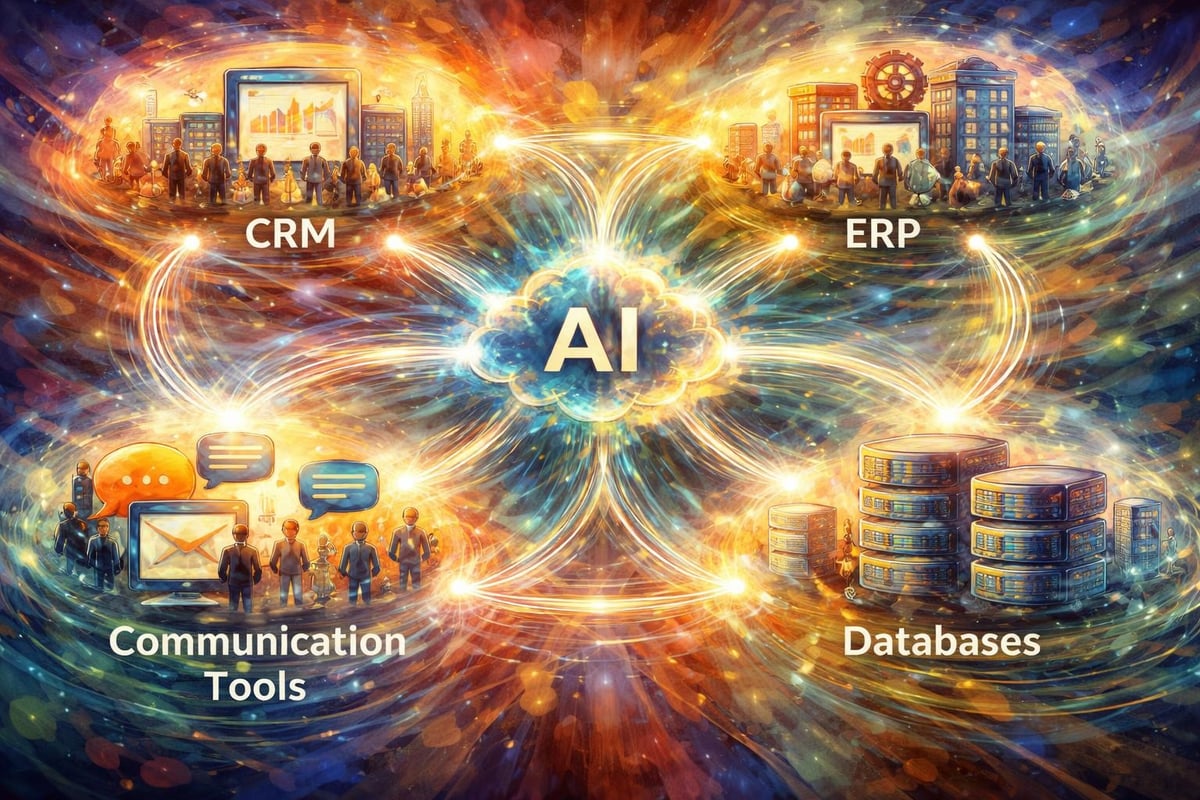 Enterprise AI integration architecture