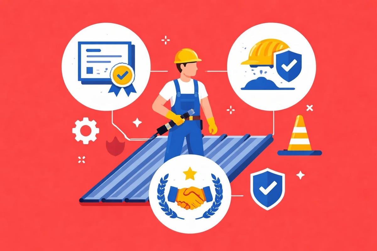 Certification requirements for metal roofing contractors