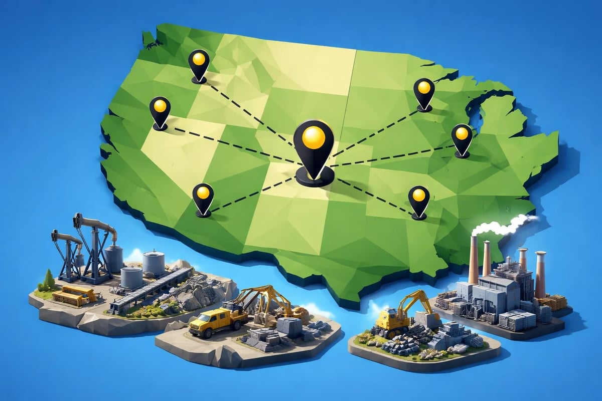 Regional service coverage advantages