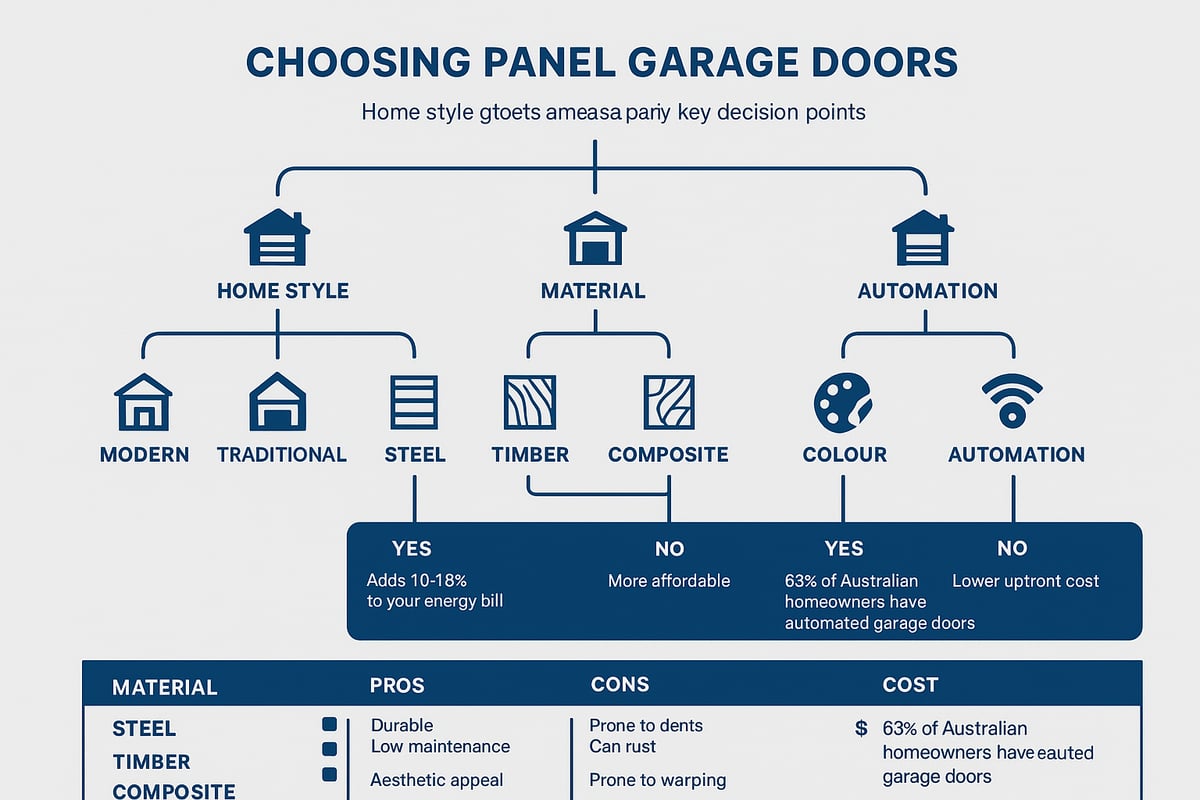 Choosing the Right Panel Garage Door for Your Home