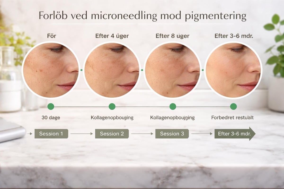 Behandlingsplan microneedling pigment