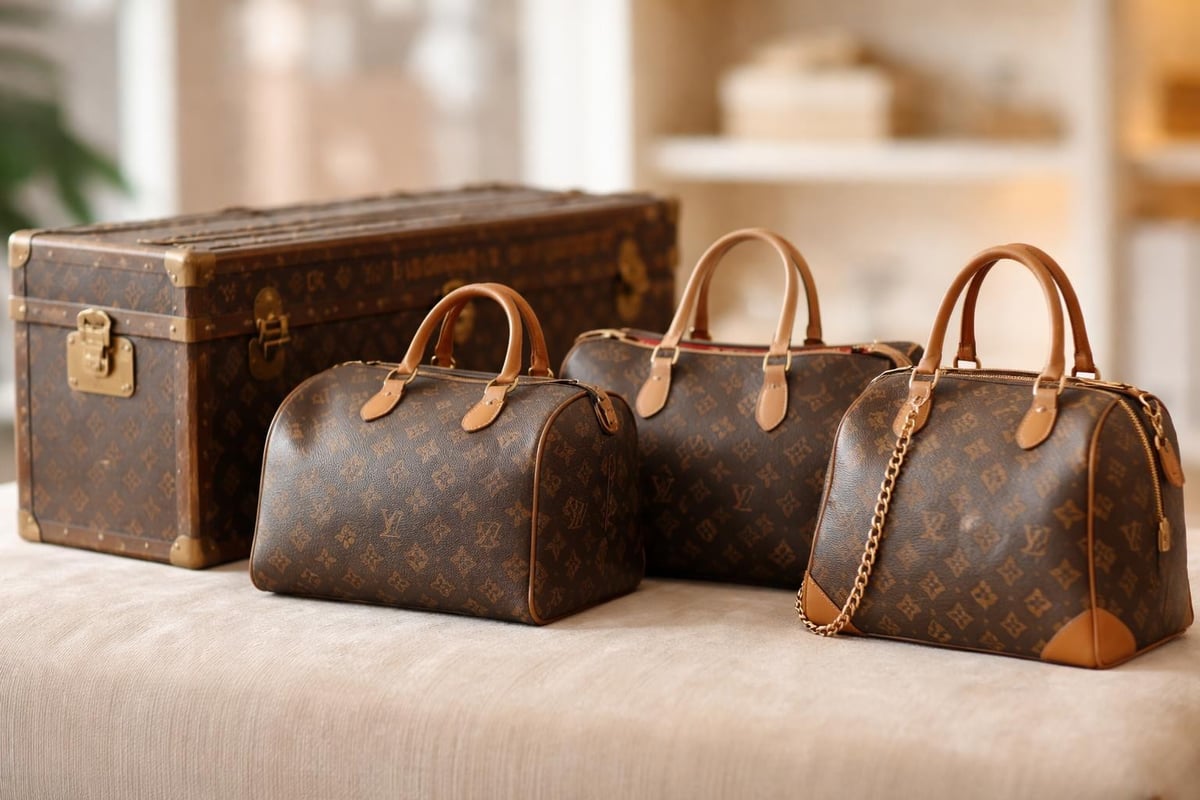 Louis Vuitton monogram evolution
