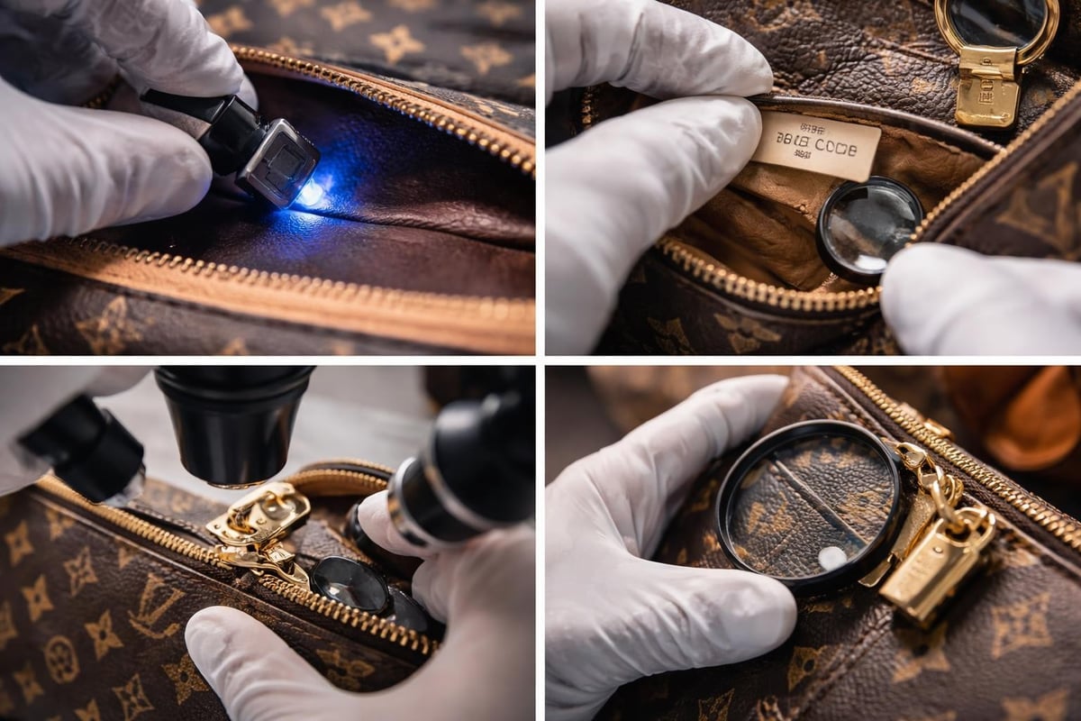 Louis Vuitton authentication process