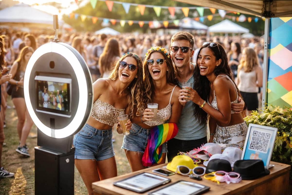 Photobooth fest integration in event planning