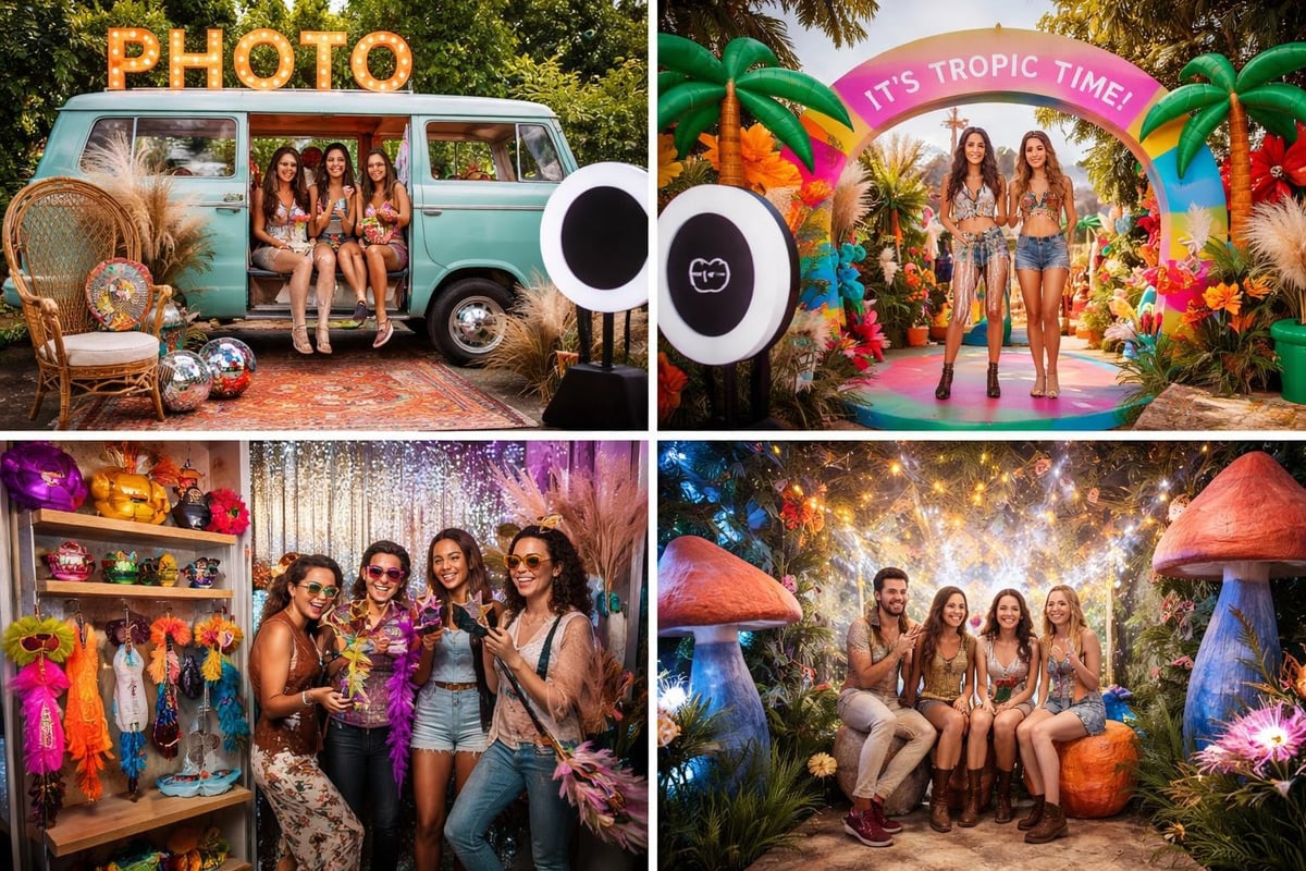 Creative photobooth fest concepts