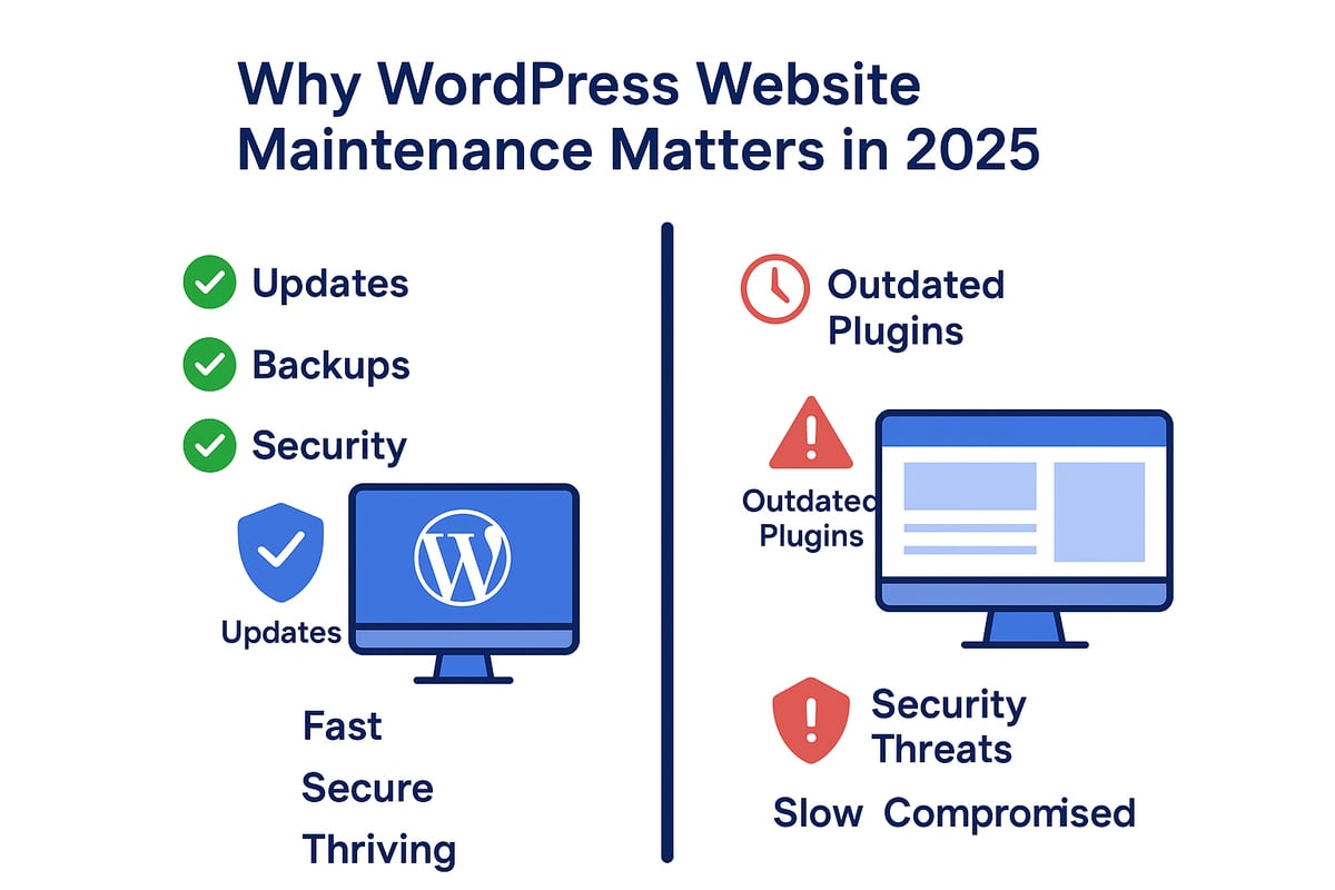 Why WordPress Website Maintenance Matters in 2025