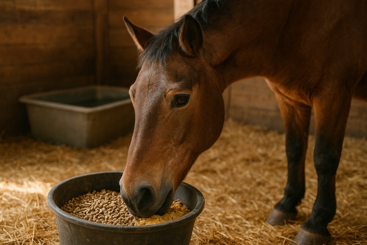 Häufige Fehler bei der Fütterung von Seniorpferden und wie man sie vermeidet