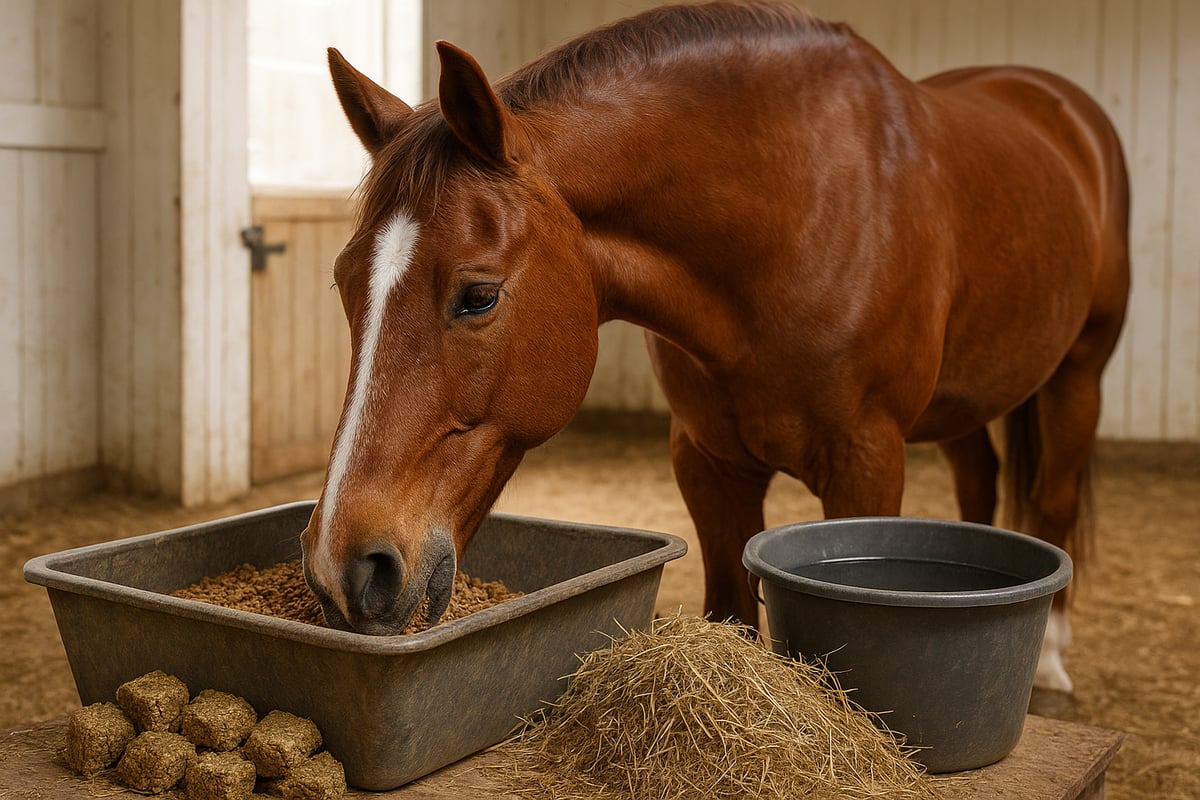 Verdauung und Futterverwertung bei Seniorpferden