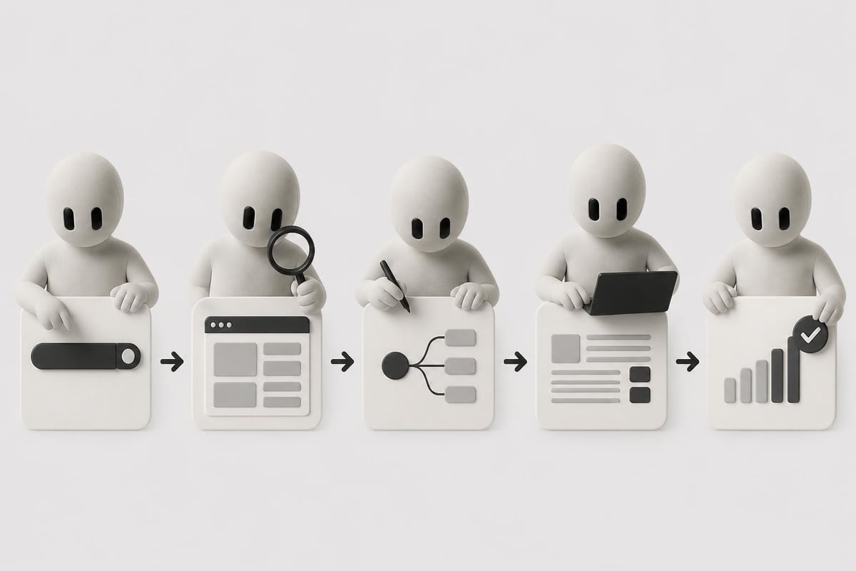 AI content creation workflow