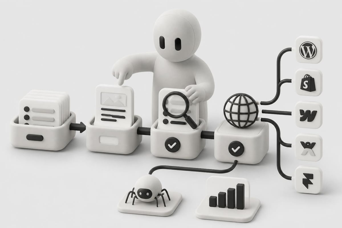 AI publishing workflow