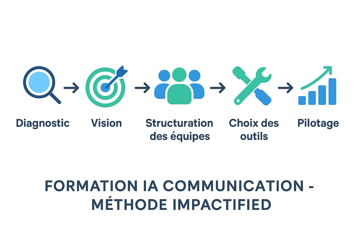 Les étapes clés pour intégrer l’IA dans la communication d’une PME/ETI
