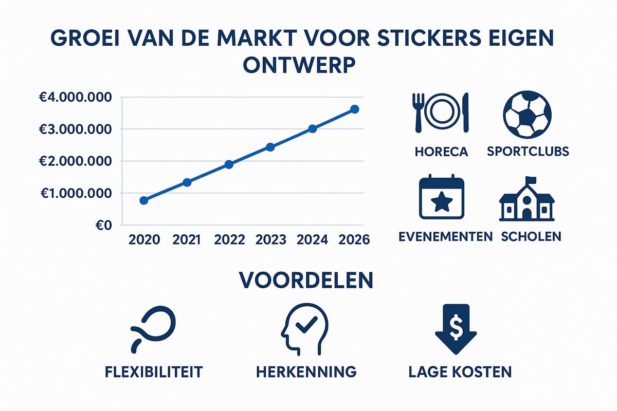 Waarom kiezen voor stickers eigen ontwerp in 2026?