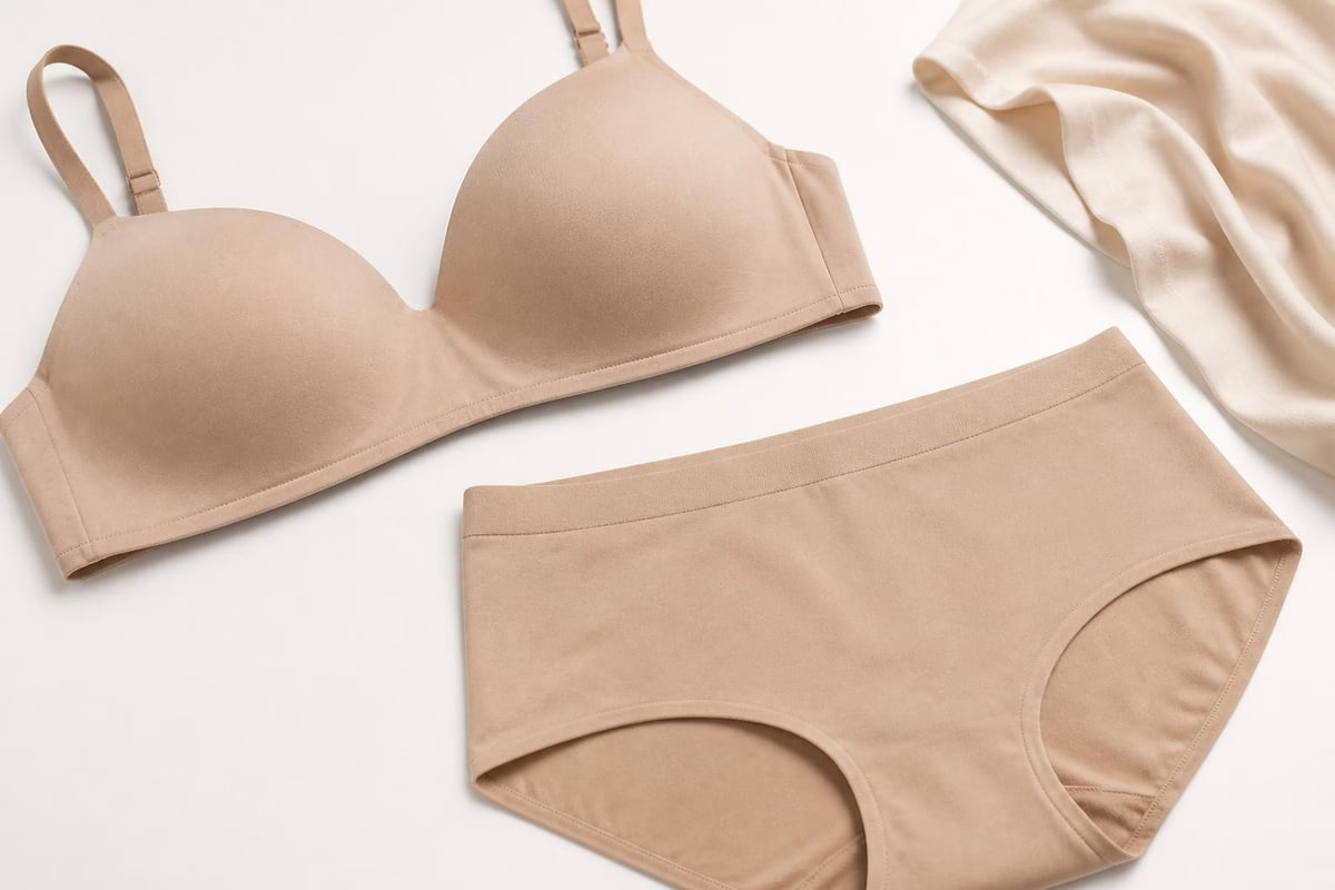 Coordinated underwear sets solving multiple fit issues