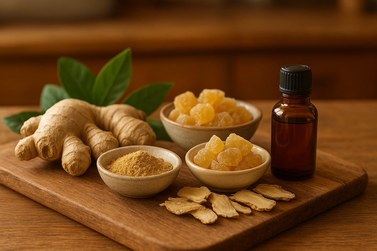 Formes, Achat et Conservation du Gingembre