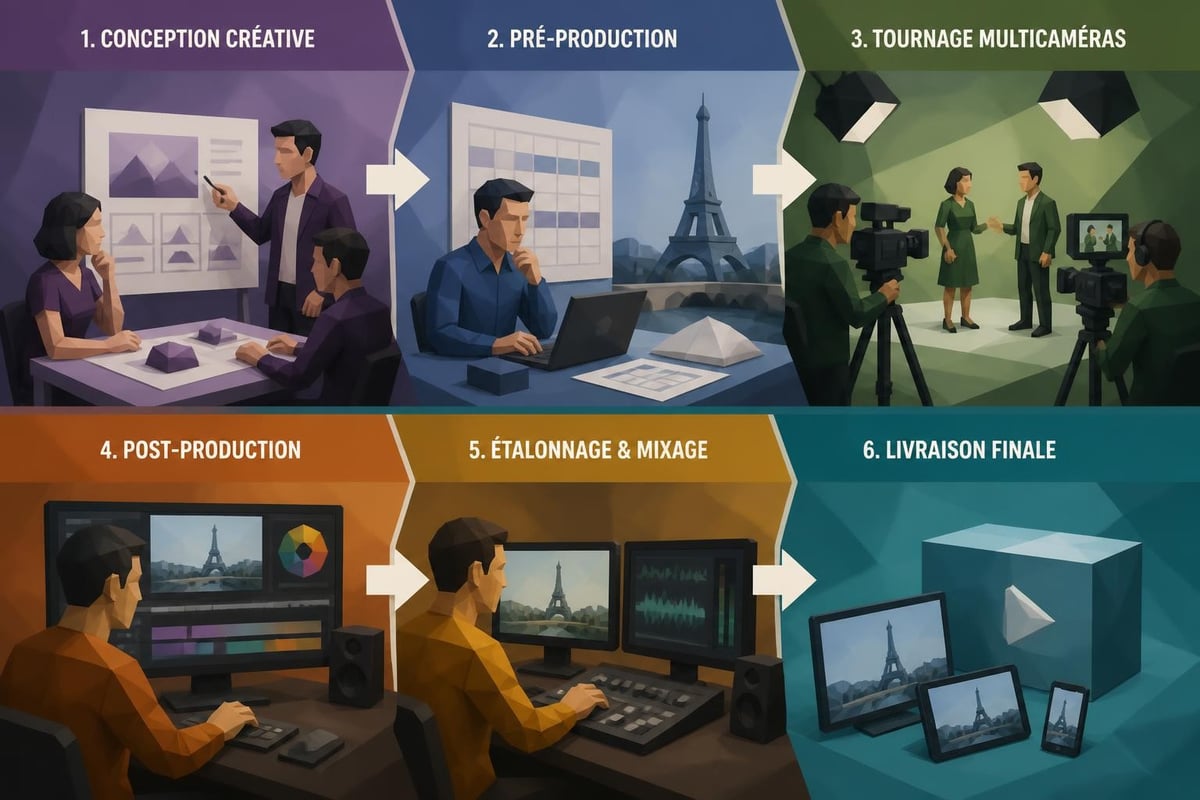 Workflow production audiovisuelle