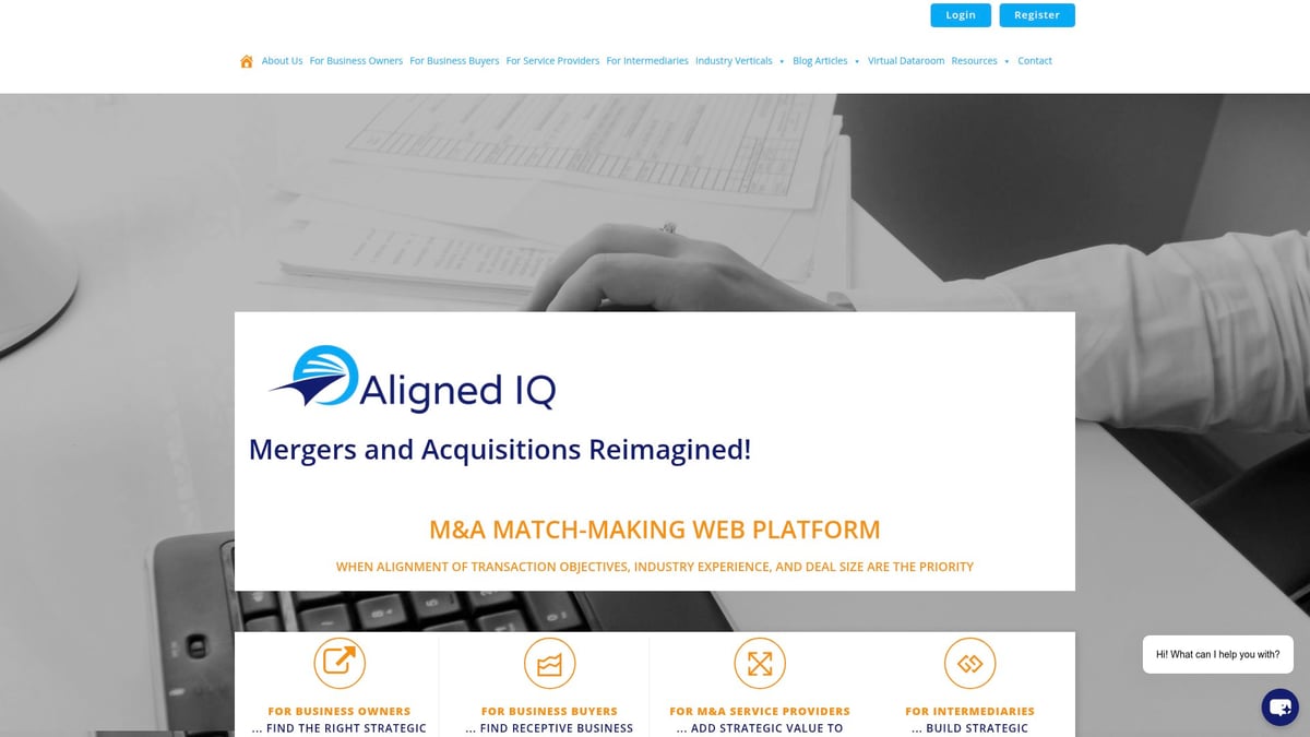 Platform Investment Private Equity Guide for 2025 Success - Take a Tour of Aligned IQ: The Confidential M&A Match-Making Platform