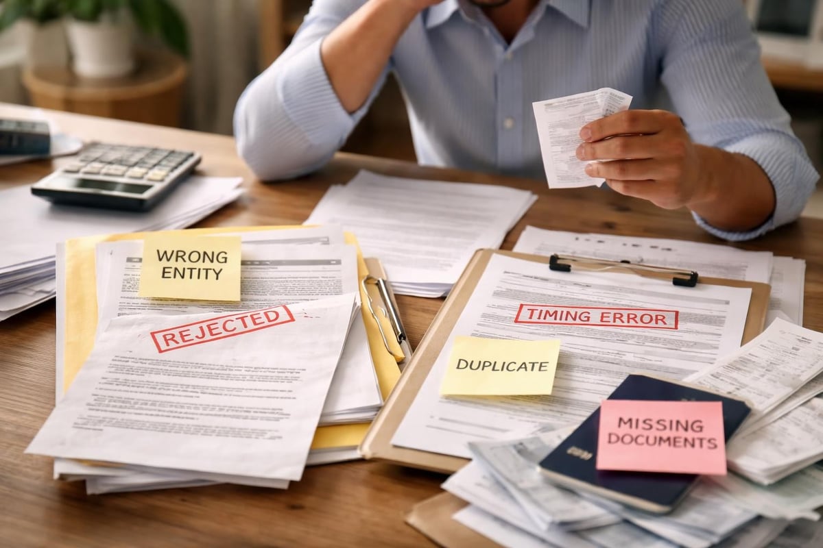 Tax code application errors