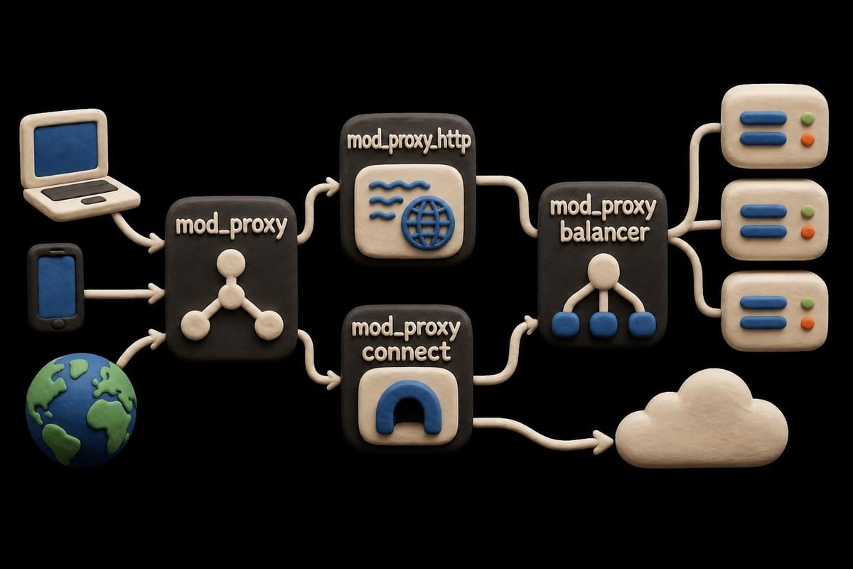 Apache proxy module architecture