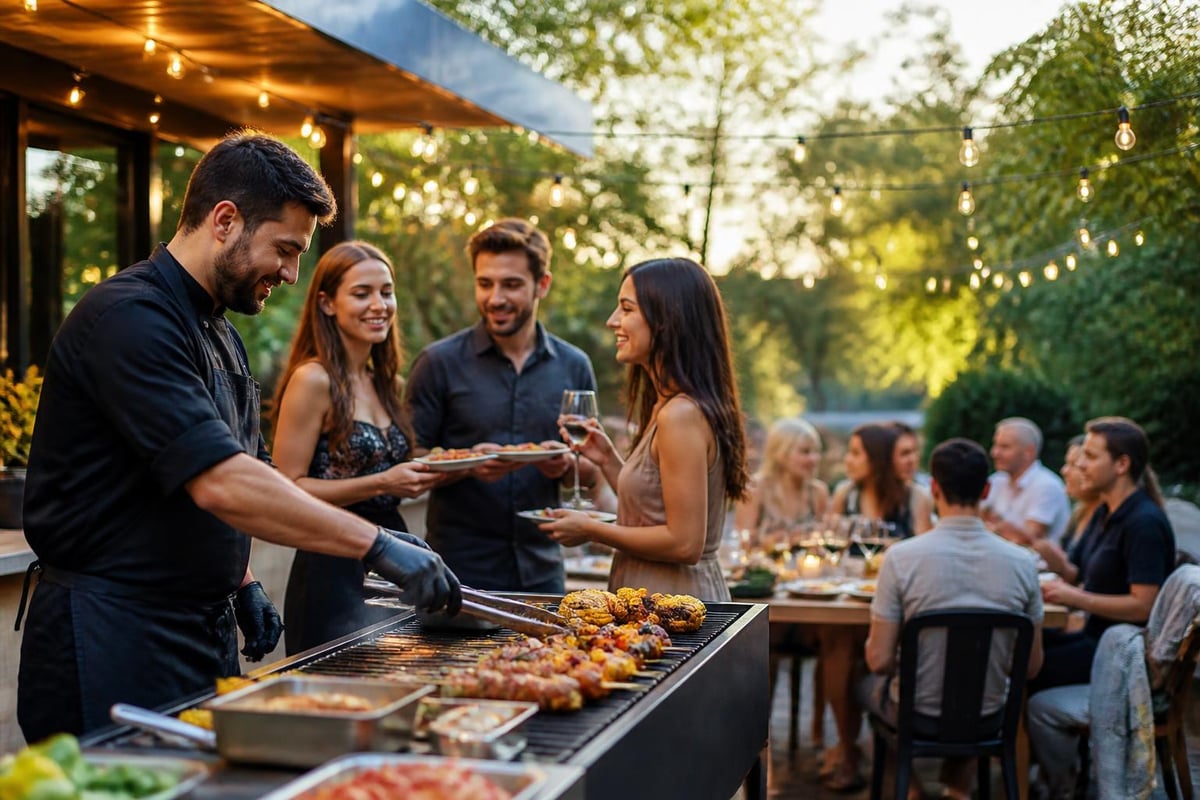 BBQ Catering Vorteile