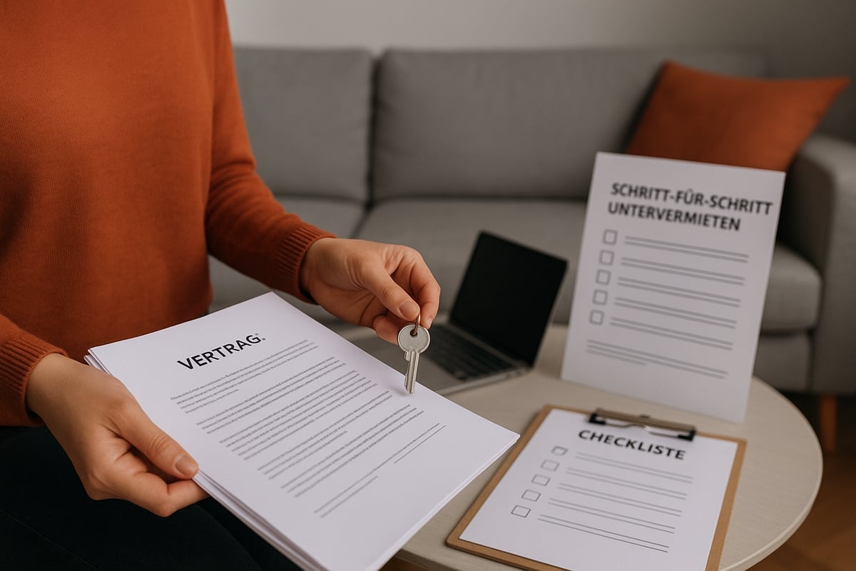 Schritt-für-Schritt: So gehen Sie bei der Untervermietung richtig vor