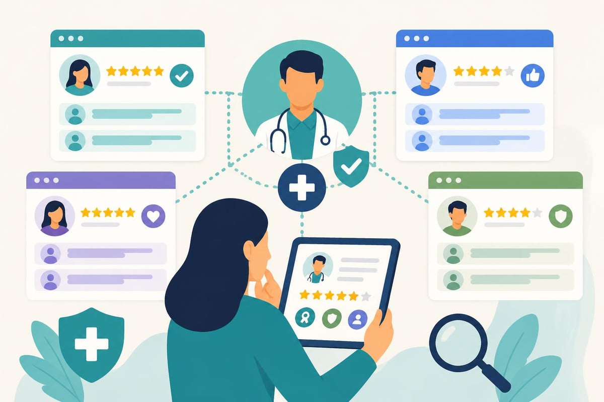 Healthcare review platforms