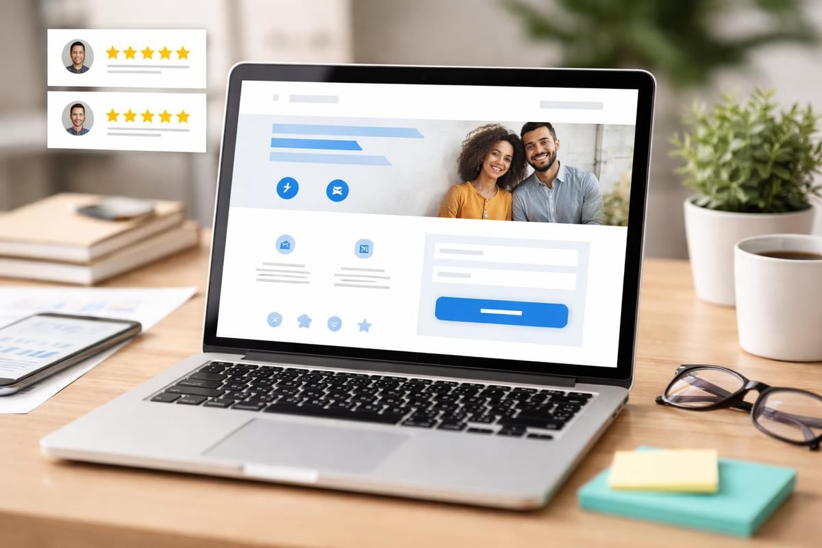 Landing page optimization elements