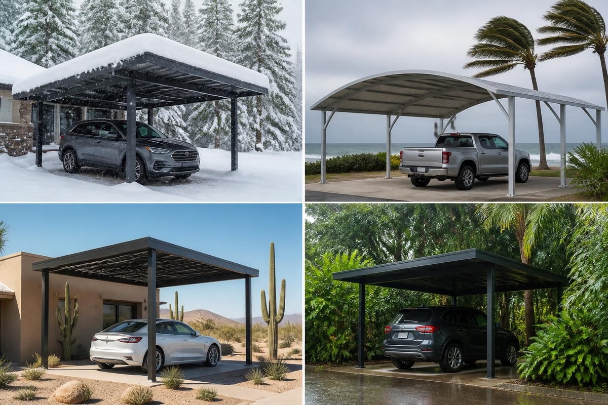 Regional carport specifications