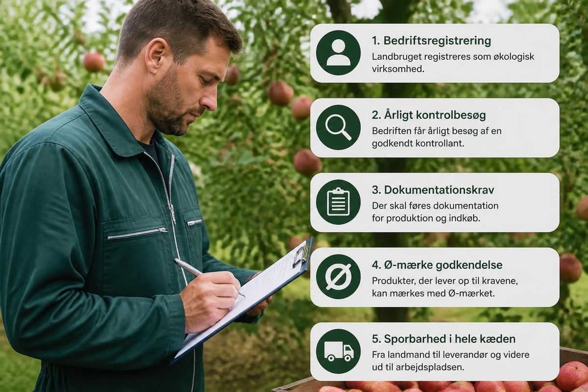 Økologisk certificering og kontrolproces