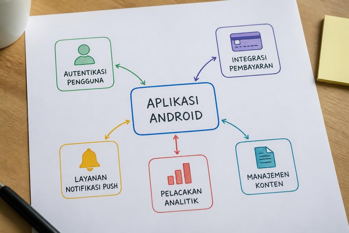 Fitur esensial aplikasi bisnis