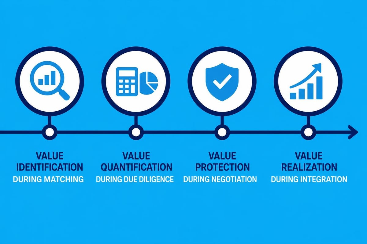 M&A value realization timeline