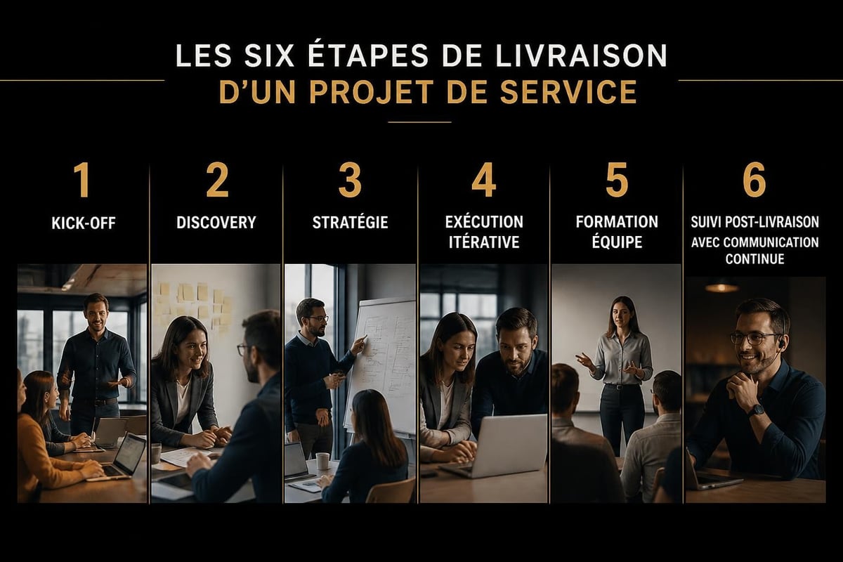 Méthodologie livraison service