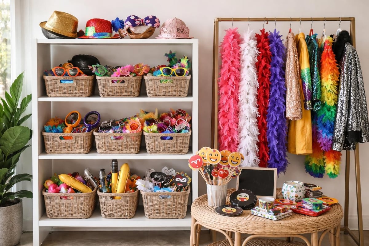 Strategic prop display