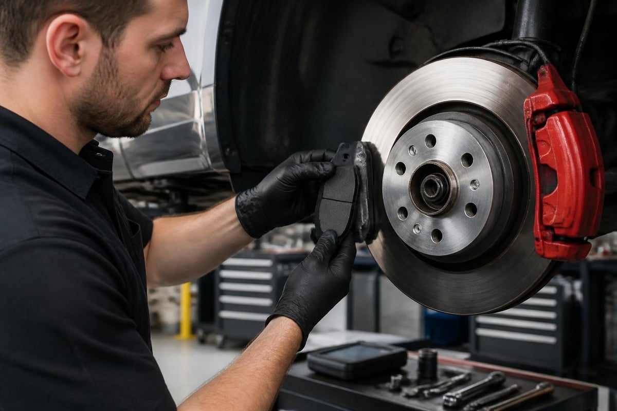 European car brake service checklist
