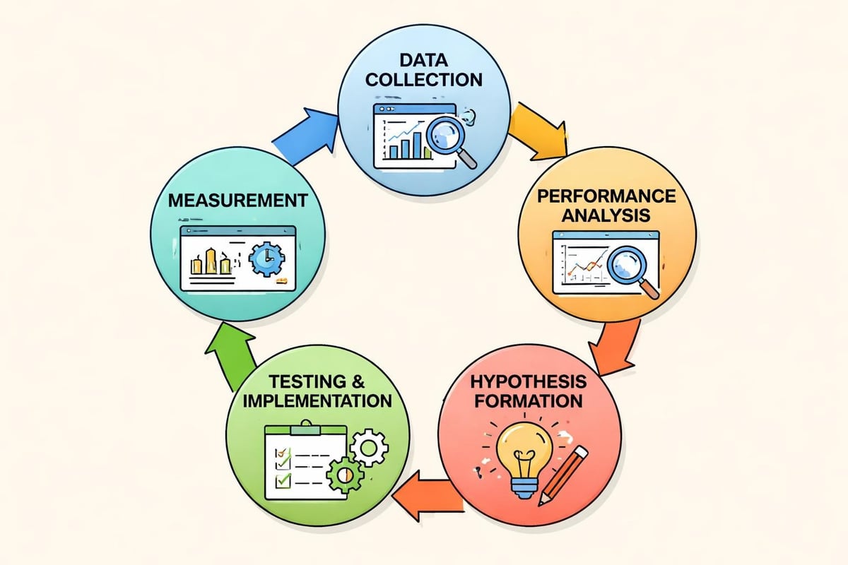 Website optimization cycle