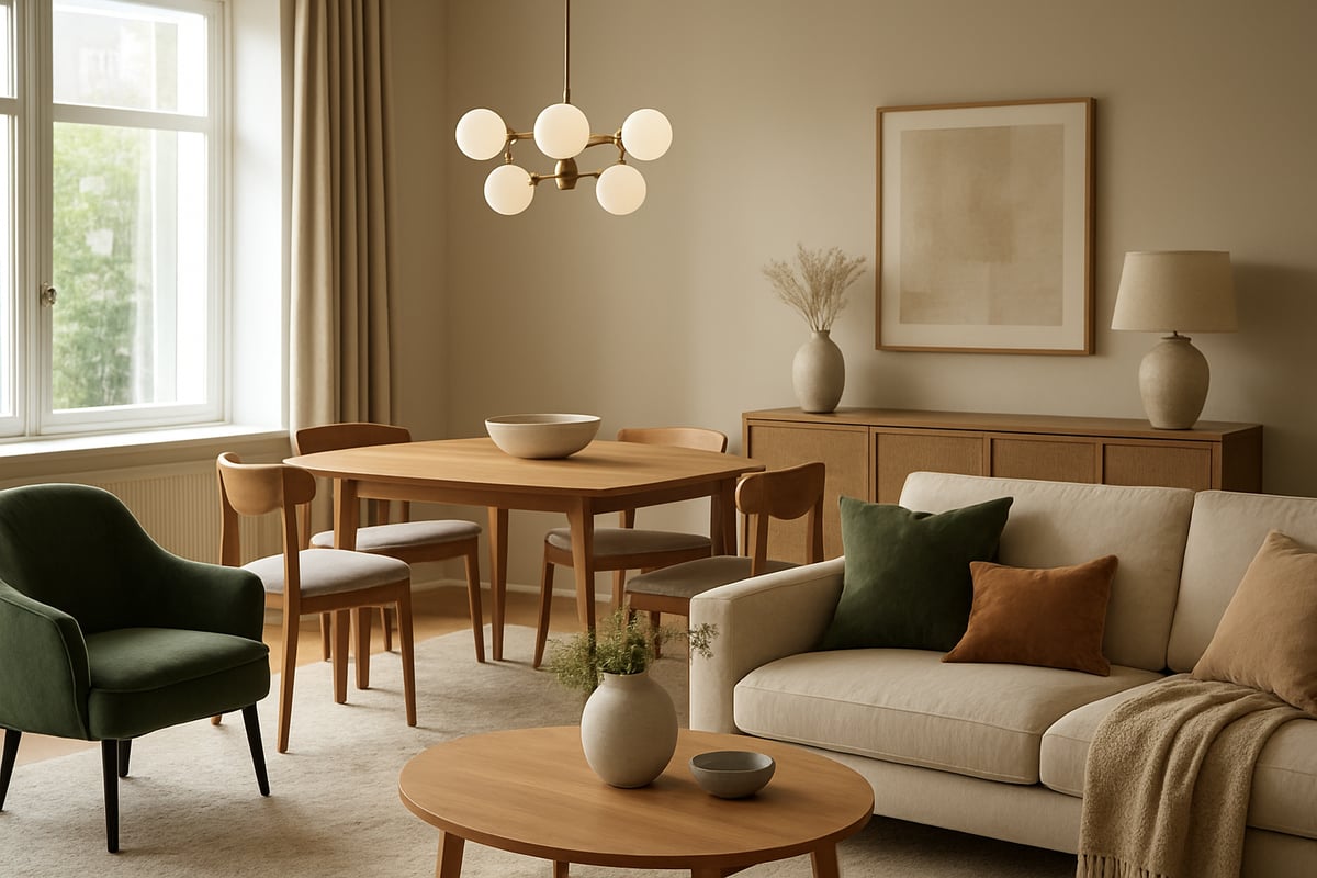 Stylingtips för ett tidlöst vardagsrum och matsal